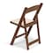 Atlas Commercial Products TitanPRO Brown Resin Folding Chair with Ivory Pad RFC6BRIV - alternate 3